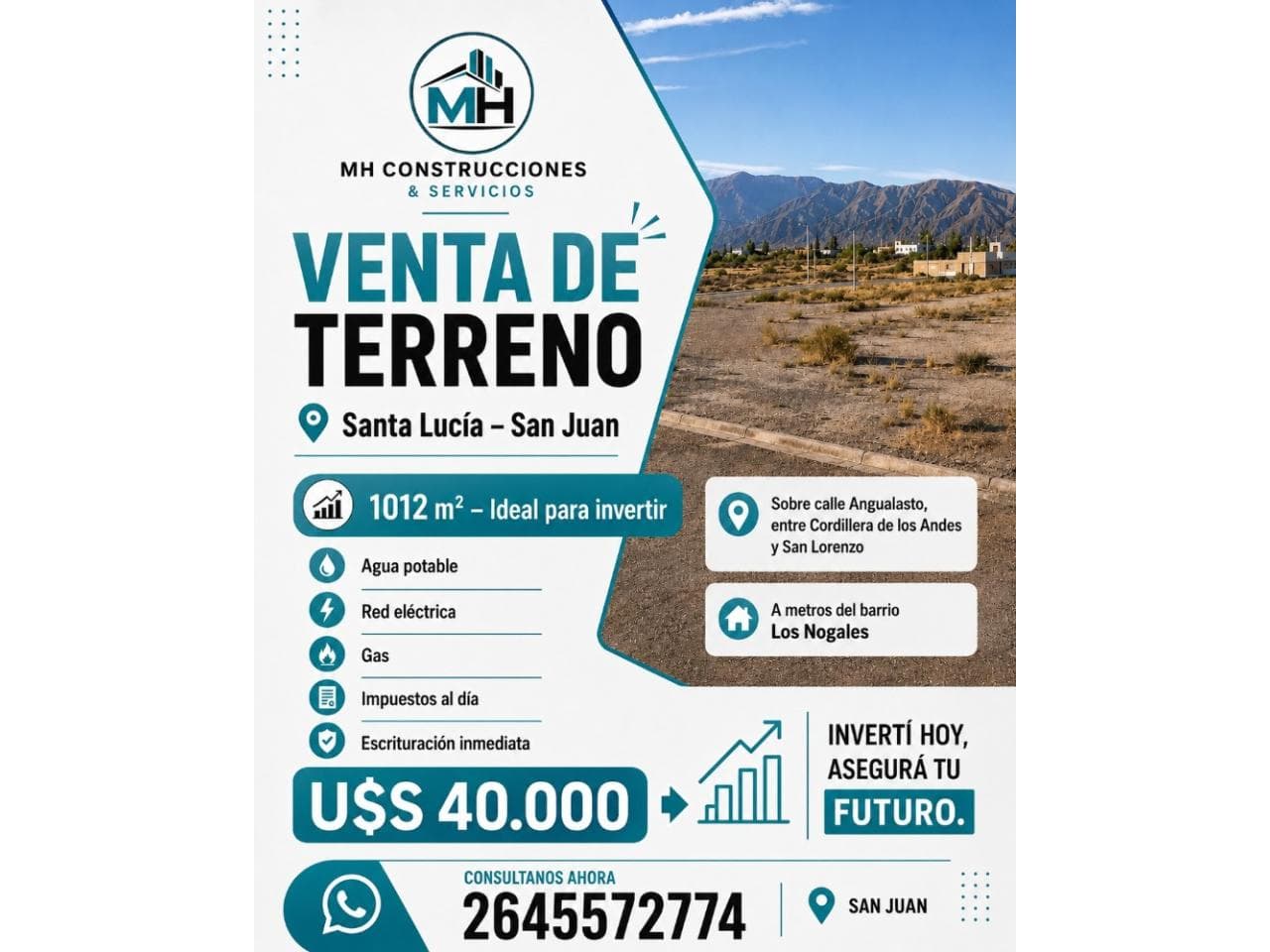 Venta Lote En Santa Lucia