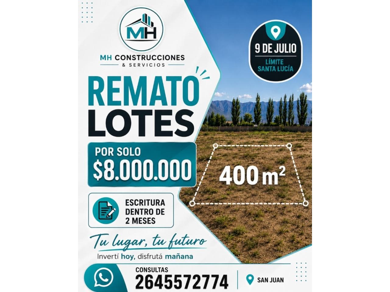 Venta Lote En 9 De Julio, Barrio Privado Don Gabriel