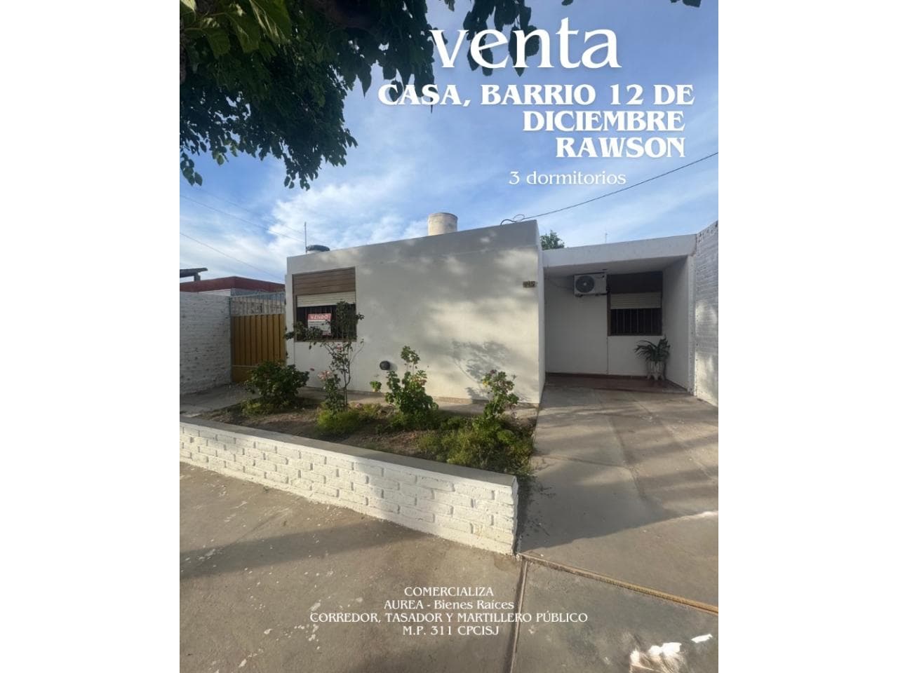 Venta Casa  Barrio 12 De Diciembre, Rawson