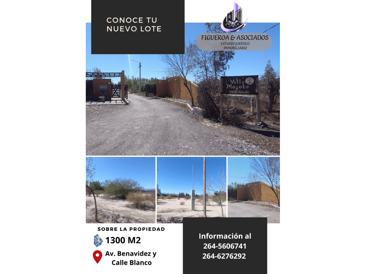 Lote En Venta  - El Mogote 1.300 Mts