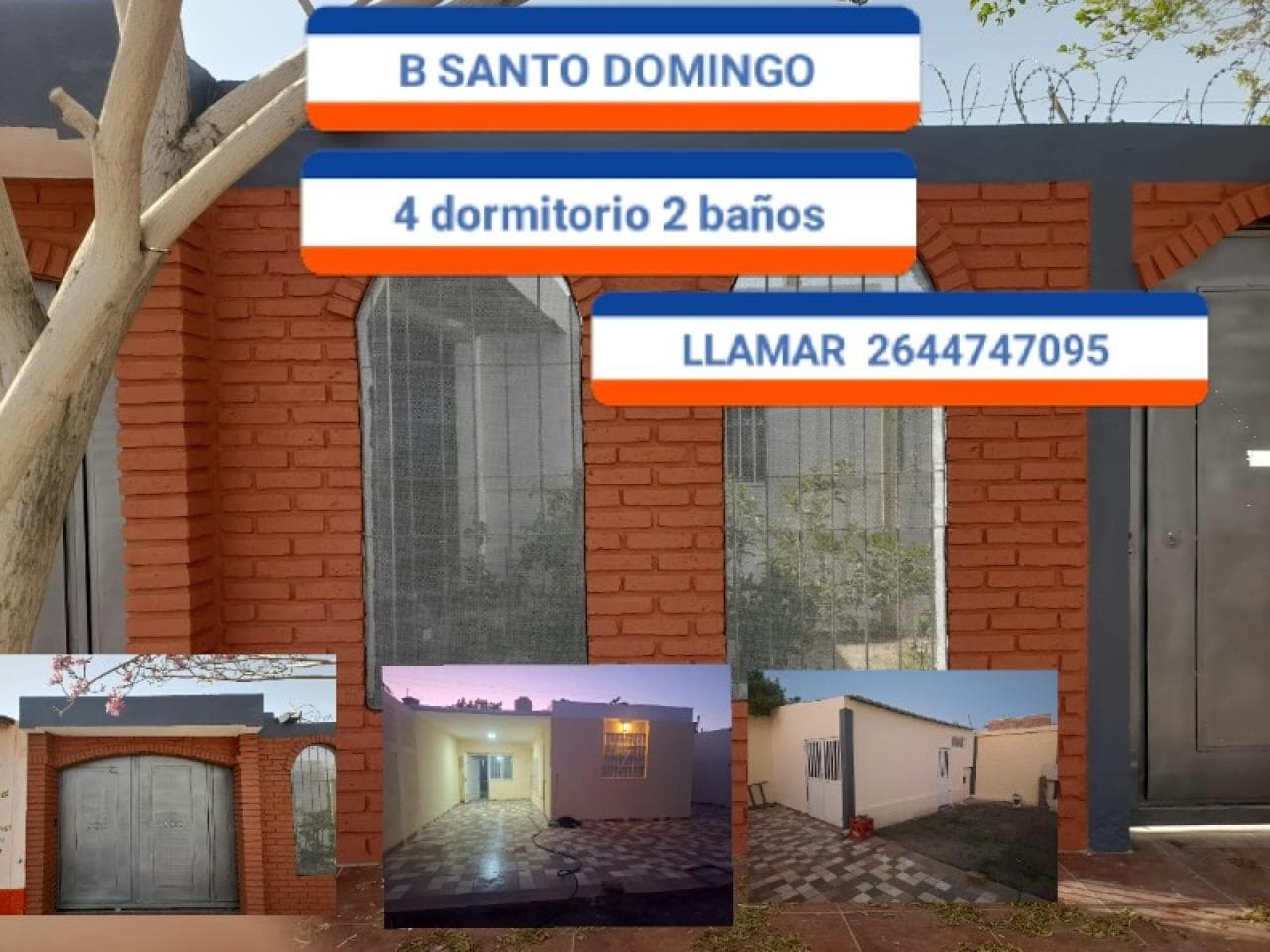 Venta. Casa 4 Dormitorios, 2 Baños, Cochera, Ampliación. Chimbas