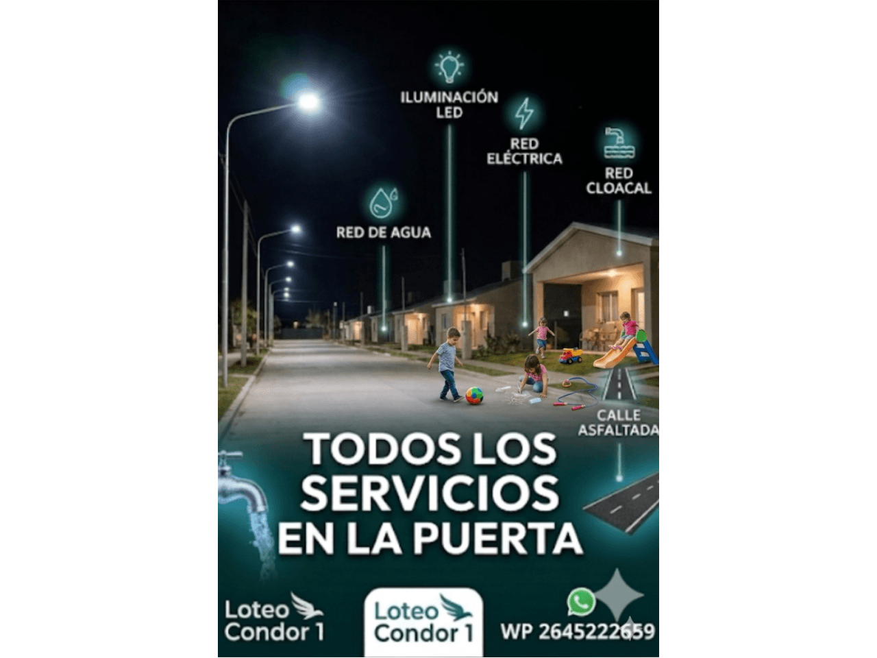 Venta. Lotes 1000 Mts. Chimbas