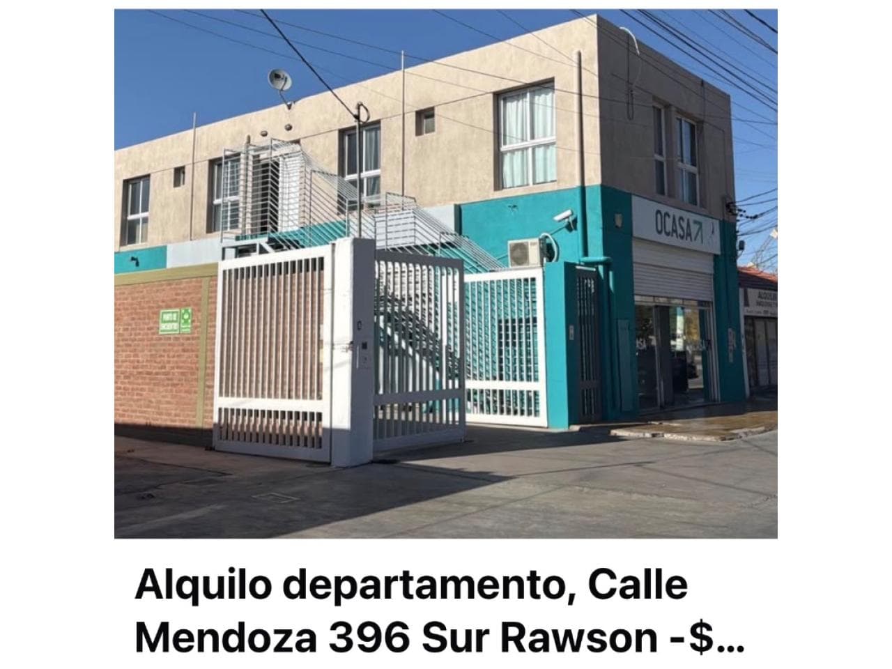 Alquilo Departamento En Rawson