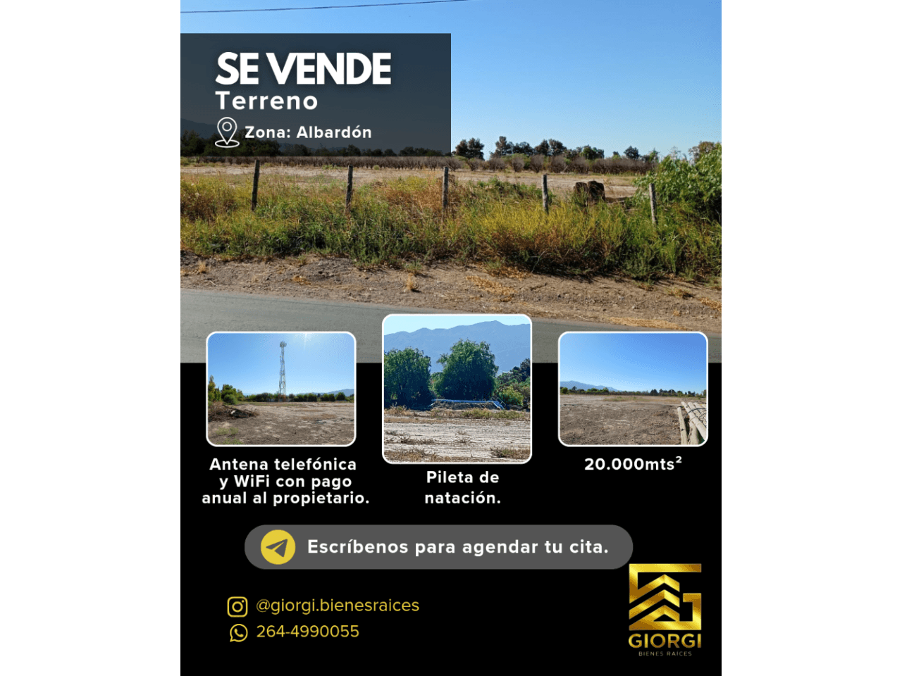 Venta. Terreno En Albardón