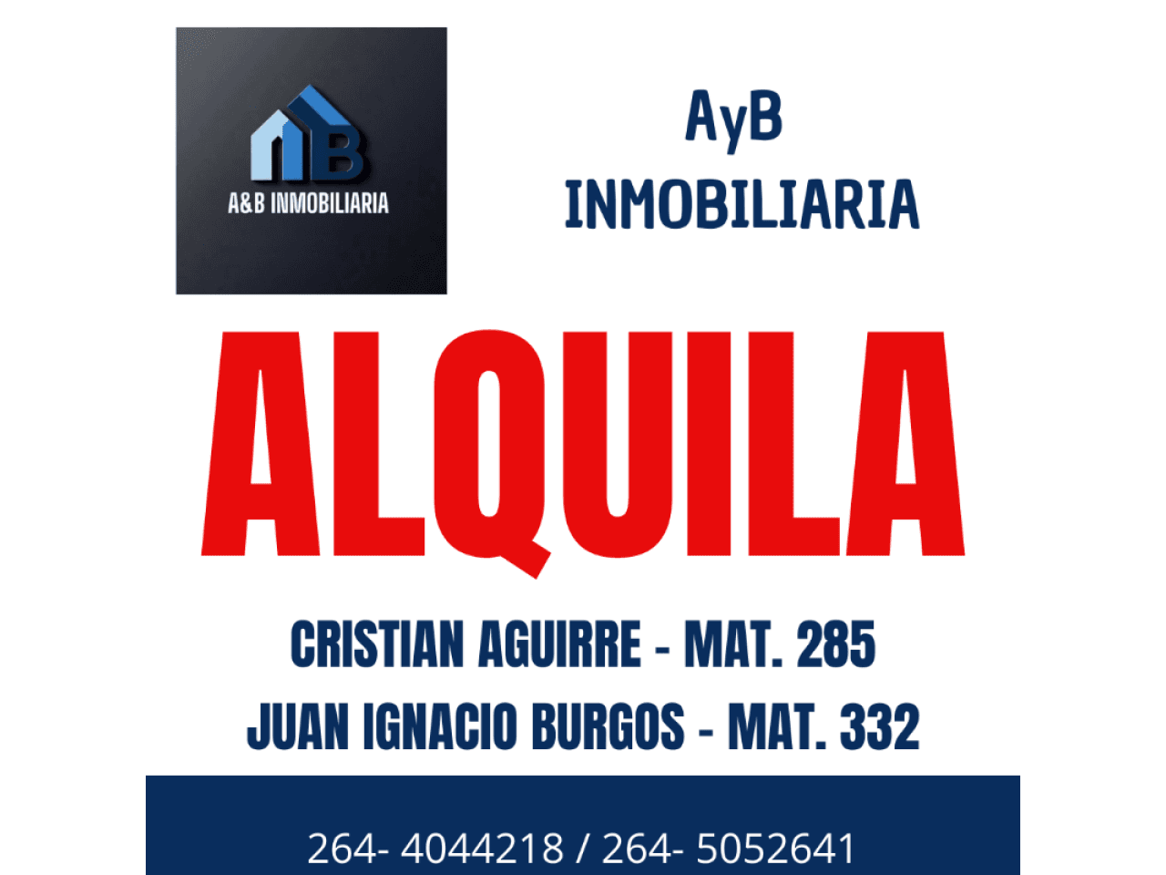 Alquiler. Salón Comercial. A Metros De Diagonal Sarmiento. Caucete