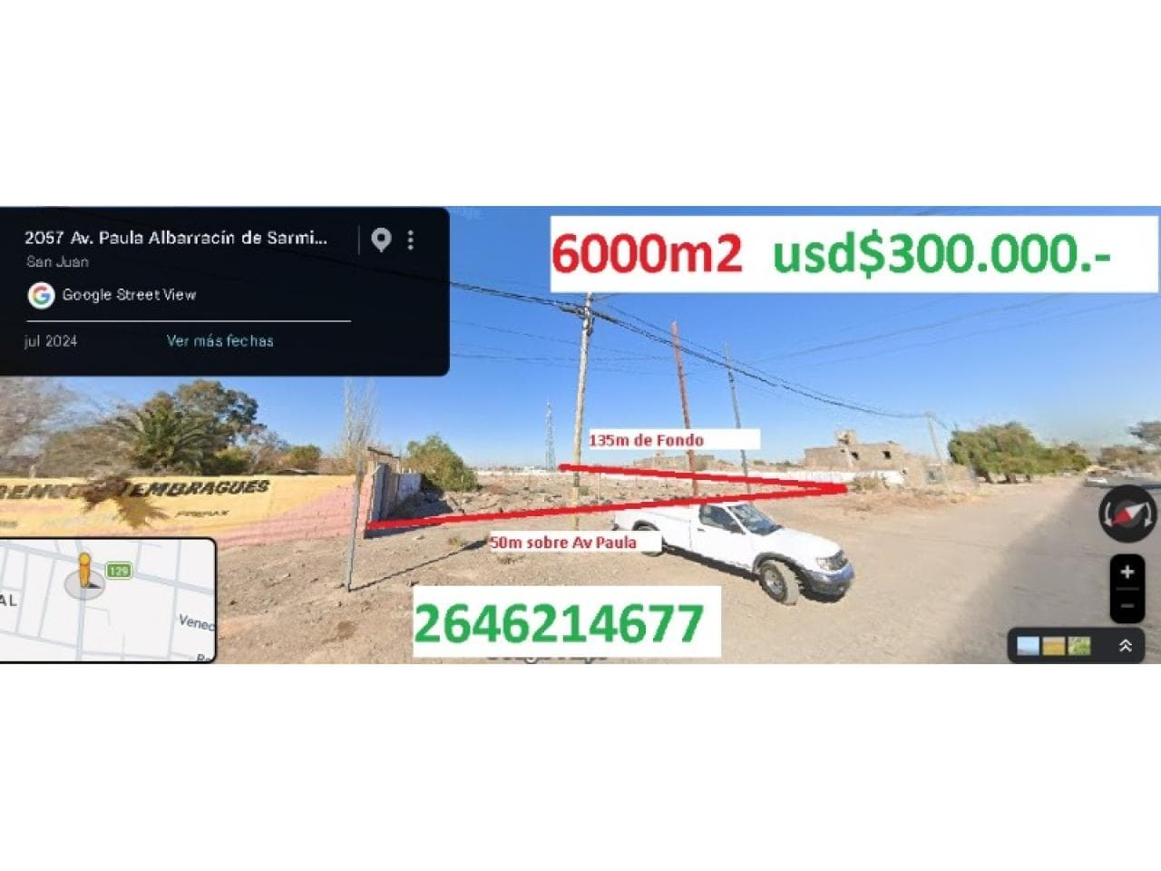 Atencion Empresas Punto Extrategico Av.  Paula A 200m De Circunvalacion