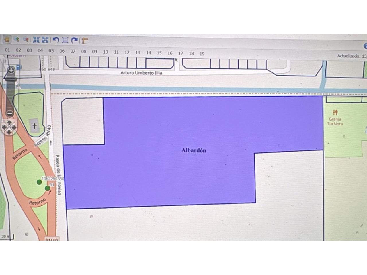 Ruta 40 Norte -  Venta Terreno 3has De Terreno Con Servicios En Puerta Y Excelente Conectividad U$s382.000 Tel. 26462963