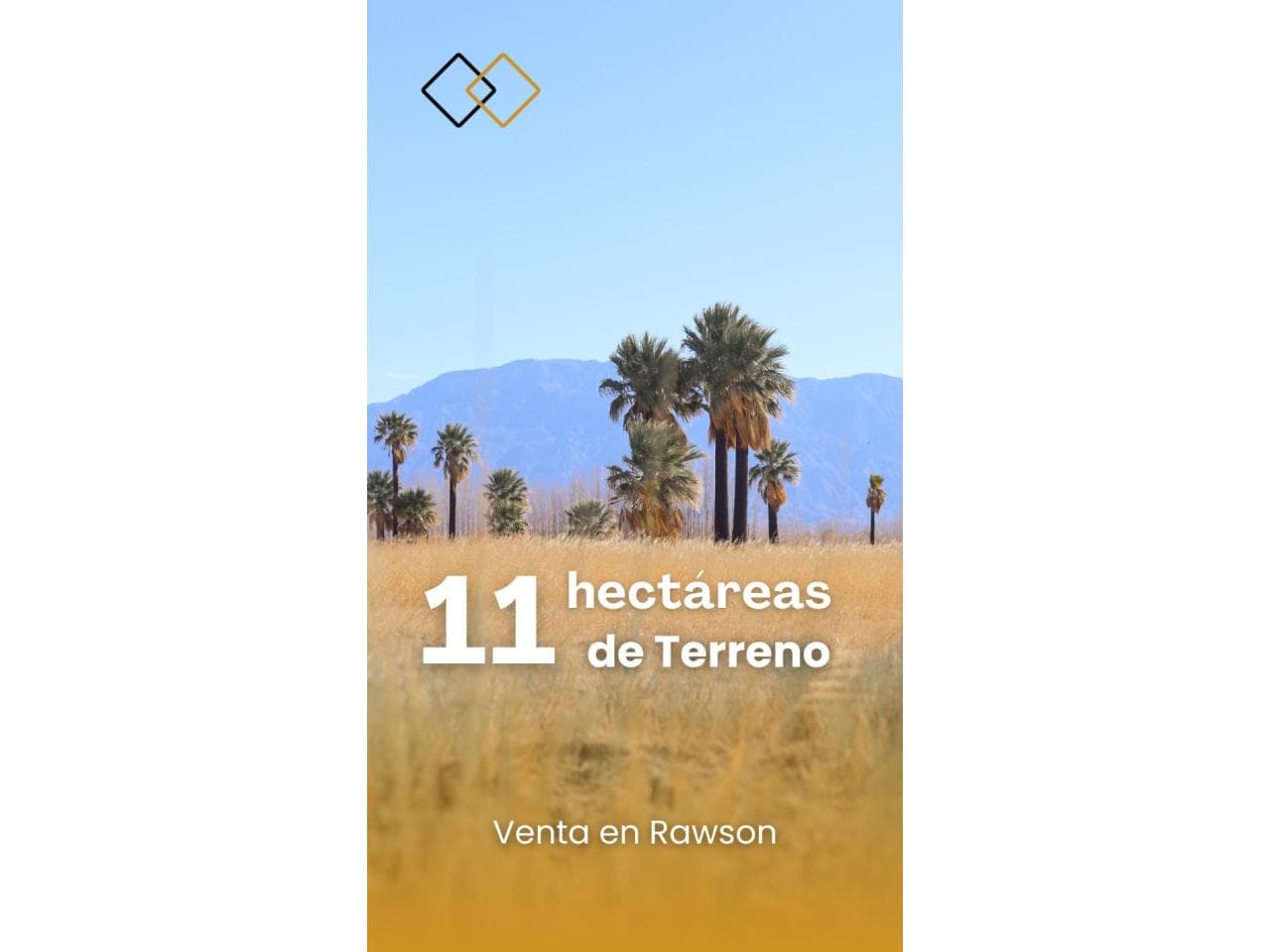 Lote De 11 Hectáreas En Venta. Rawson