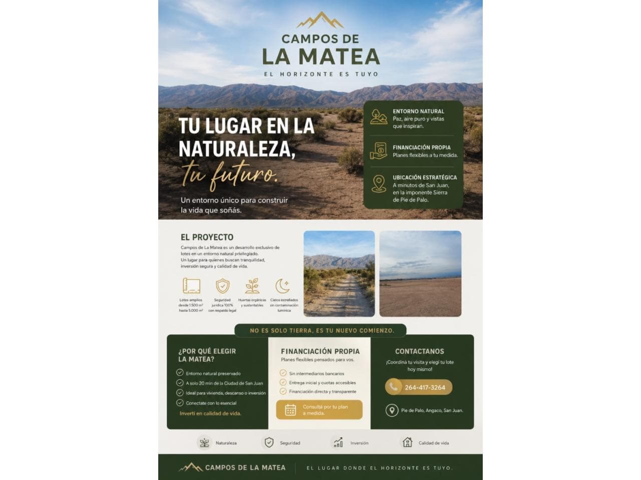 Angaco Lotes Con Agua Y Luz. Escritura Propia