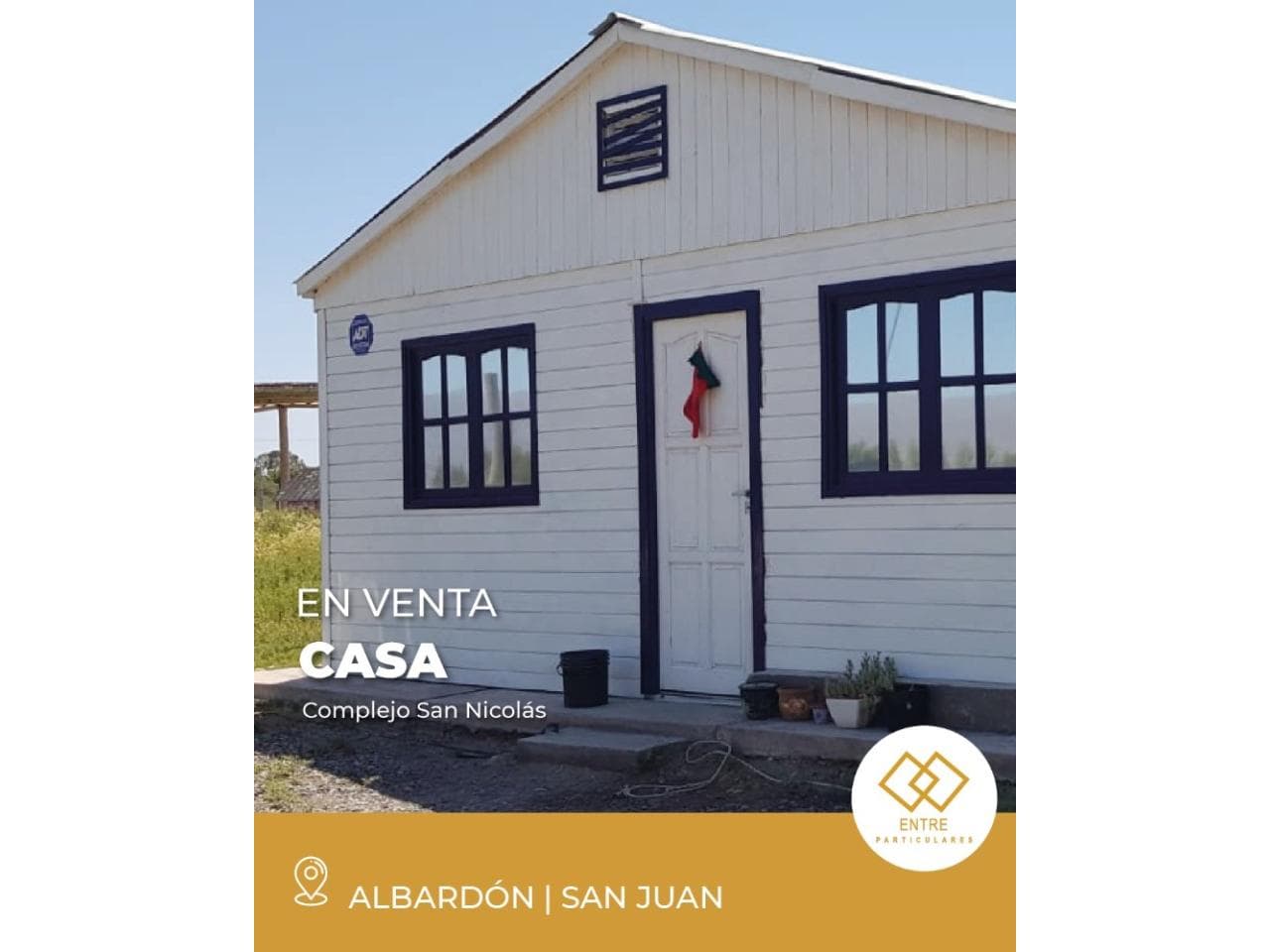 Venta. Casa Prefabricada. Albardon
