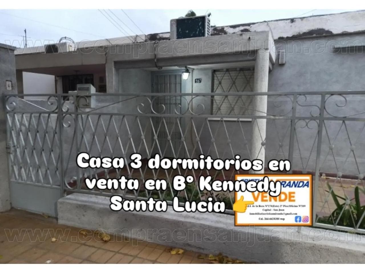 Casa En Venta En B° Kennedy Santa Lucia