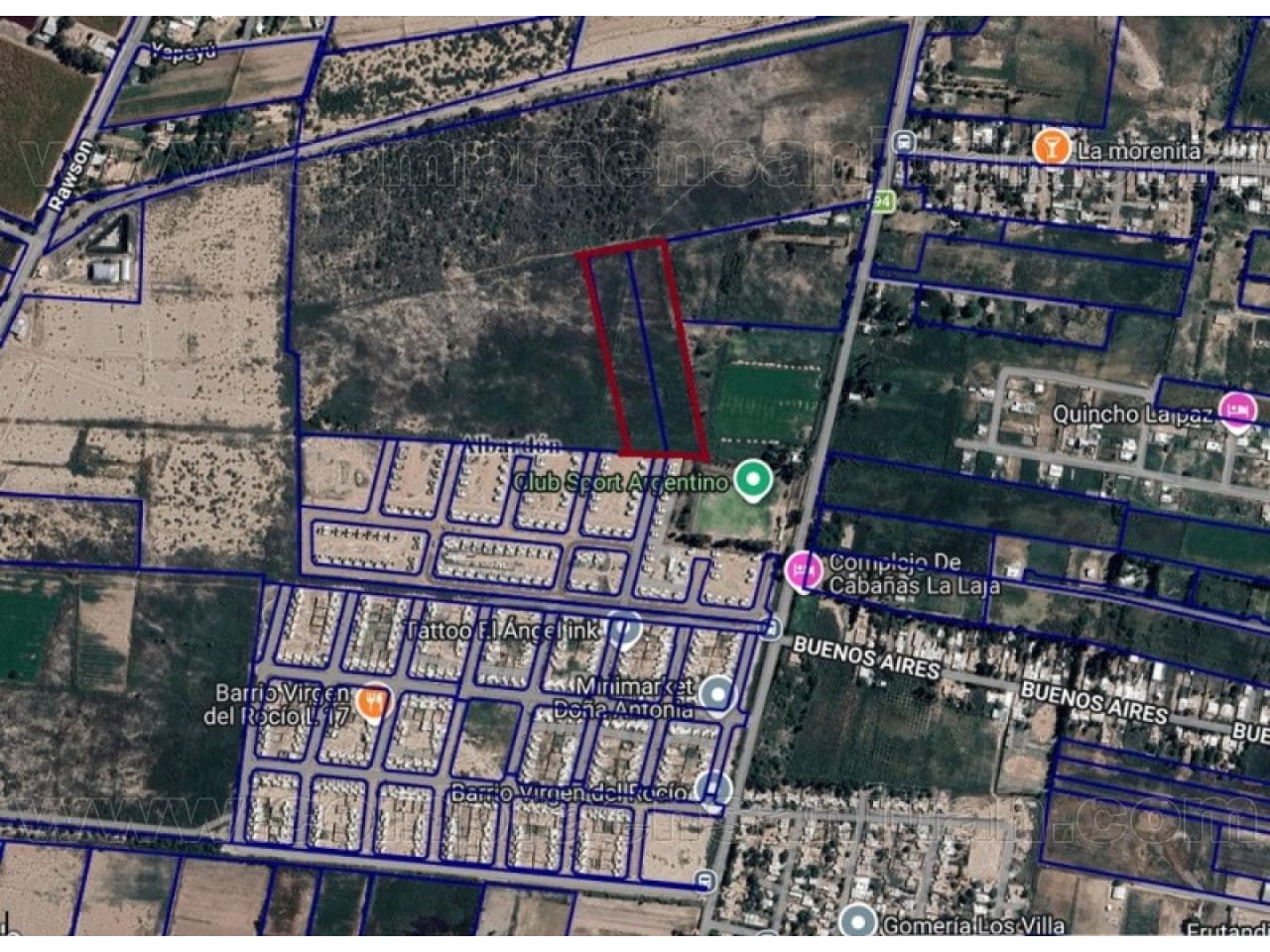 Terreno De 25.000 M2 Apto Desarrollo Inmobiliario. Albardon. Mls#420981028-391