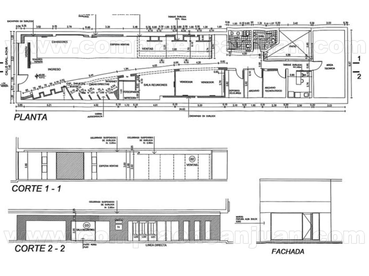 Alquiler. Importante Salon Comercial En Microcentro