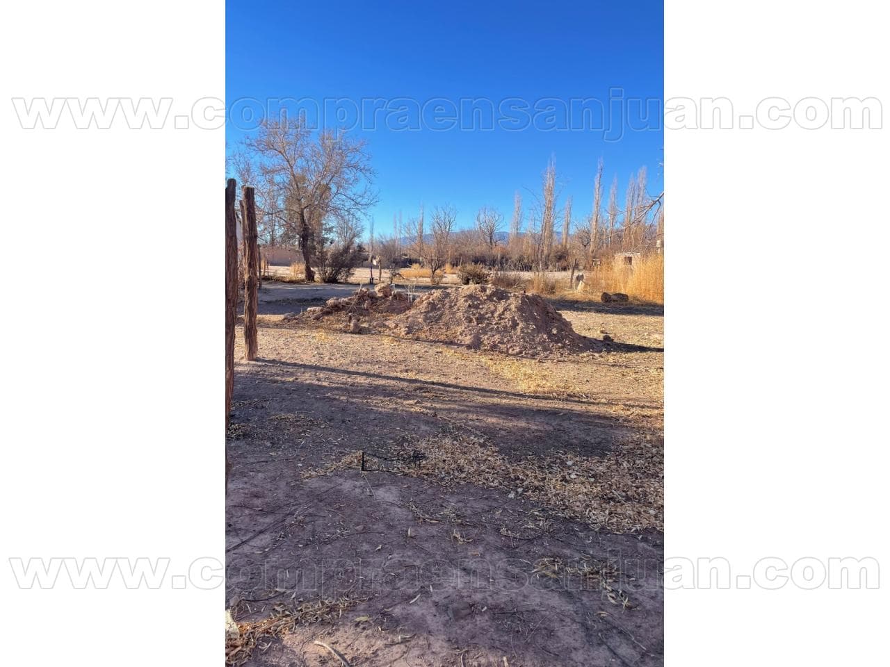 Vendo Lote En Barreal. Sobre Calle Florida