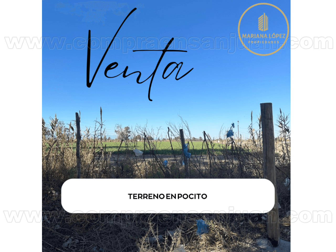 Terreno En Pocito, San Miguel Y Calle 7