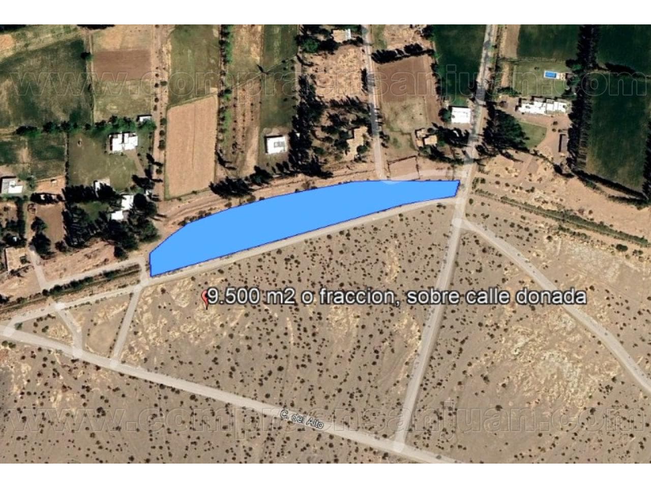 Venta. Lote 9.500 M2 O Fraccion En Barreal, San Juan. Calingasta