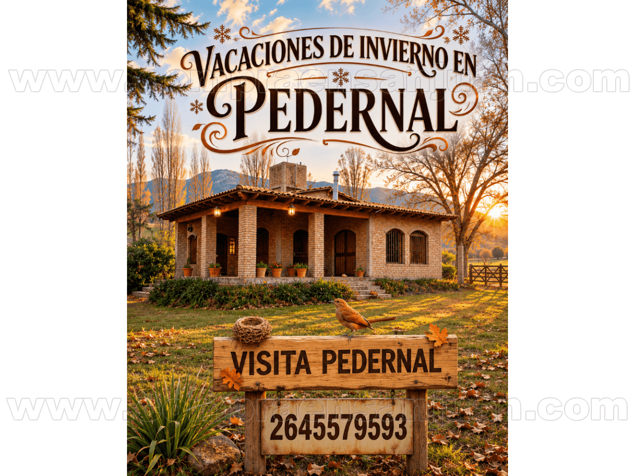 Vacaciones De Invierno En Pedernal