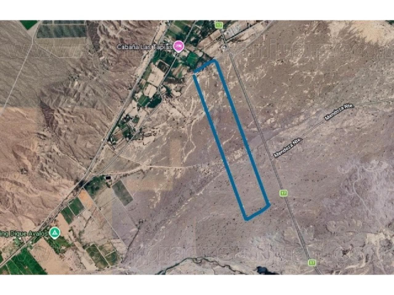 Venta Terreno 20 Hectáreas - Ladera Del Rio San Juan Altura Frente Predio Ferial - Las Tapias Albardón