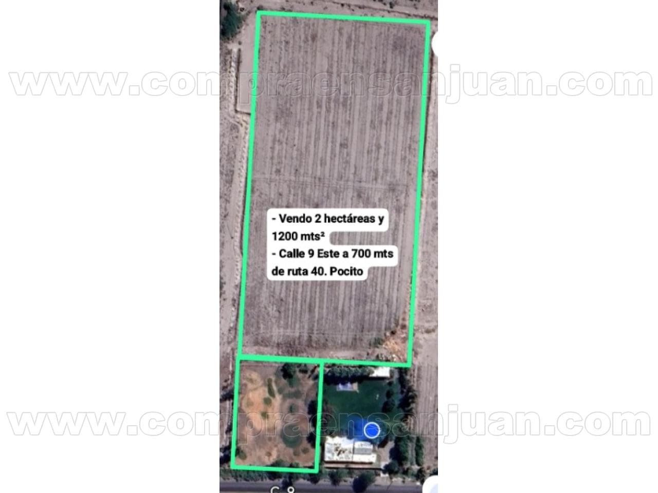 Venta. Terreno 2 Hectáreas Y 1200 Mts² - Escucho Ofertas. Pocito