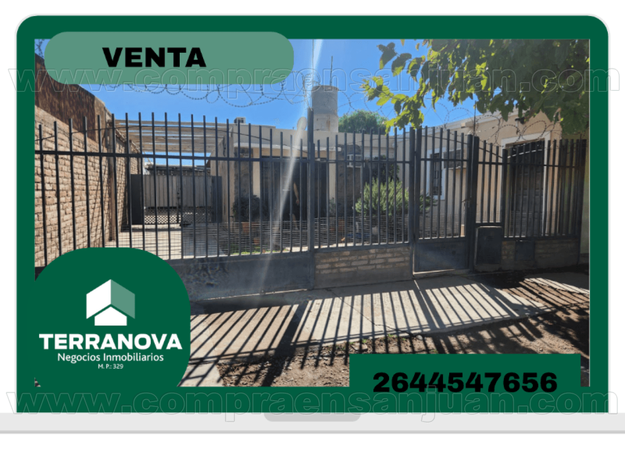Venta Casa 3 Habitaciones + Salón + Departamento
