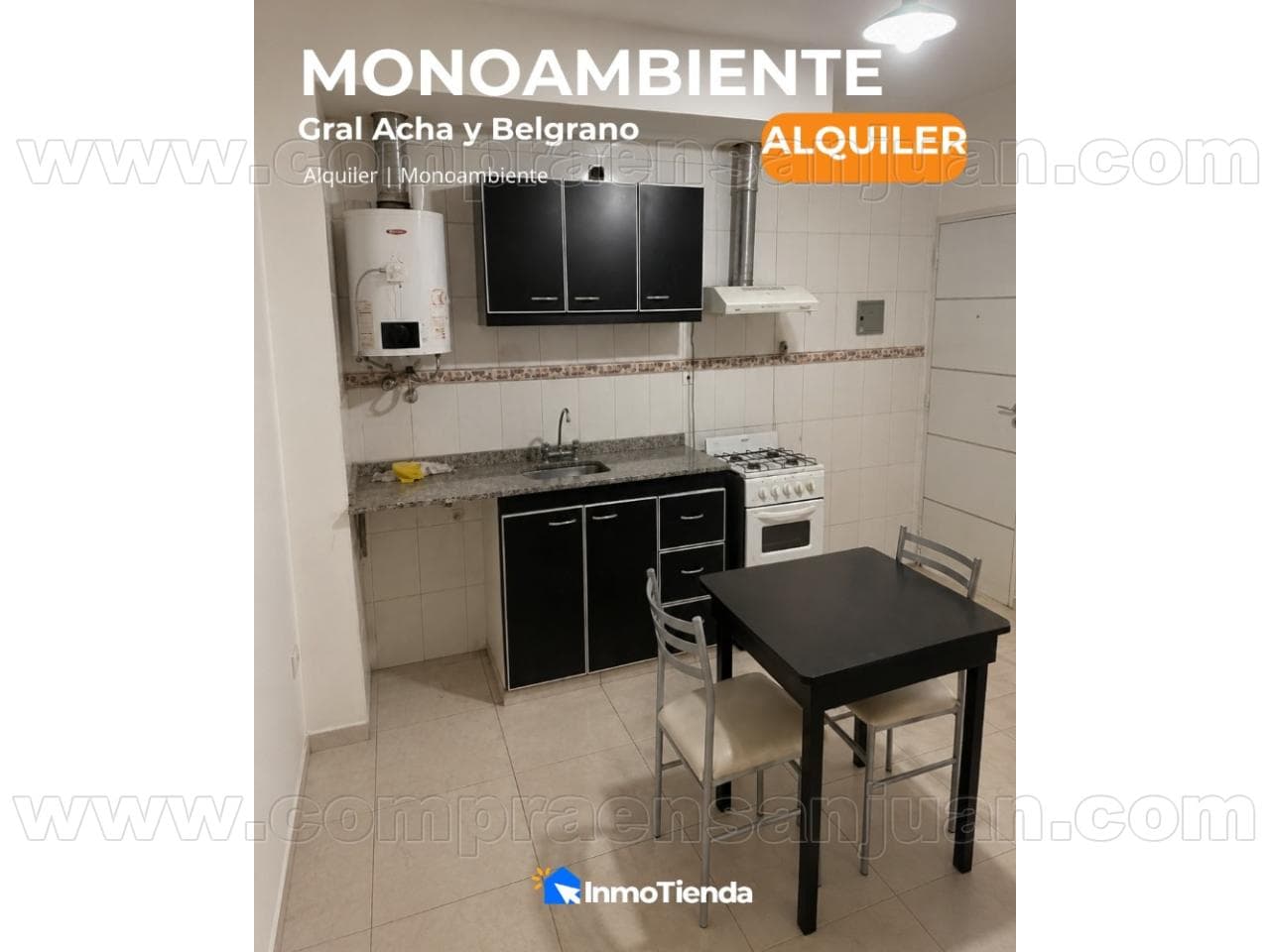Alquiler. Monoambiente | General Acha Y Belgrano. Capital