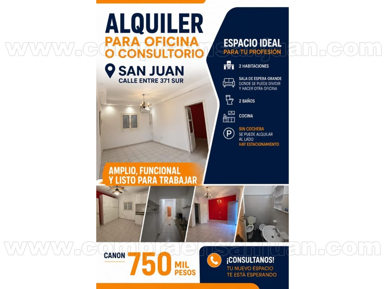 Alquiler. Oficinas O Consultorios. Capital
