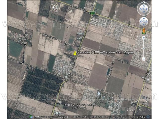 Terreno De 7100 M2 Sobre San Miguel Entre Agustin Gomez Y Calle 6
